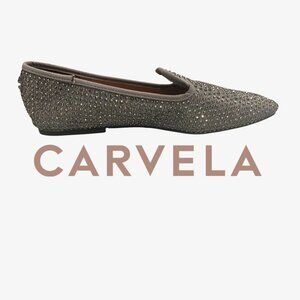 NWOT Carvela Metallic Silver Shoes Size EU 39 US 9
